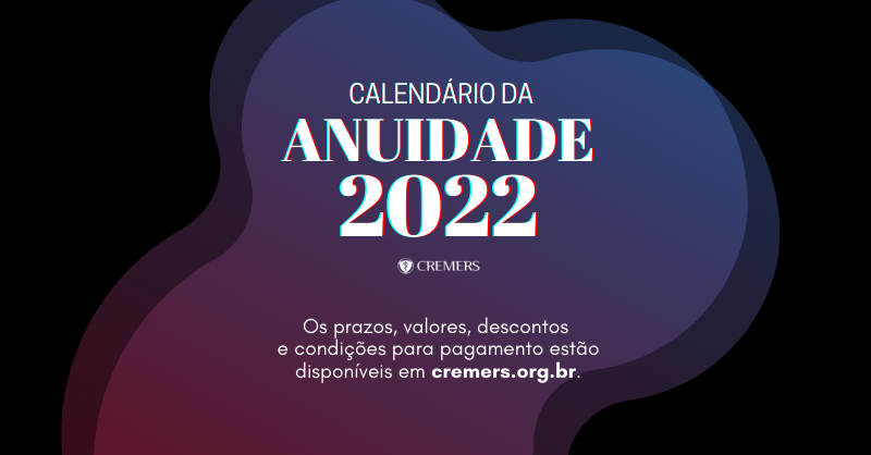 Anuidade Cremepe 2021 - Cremepe